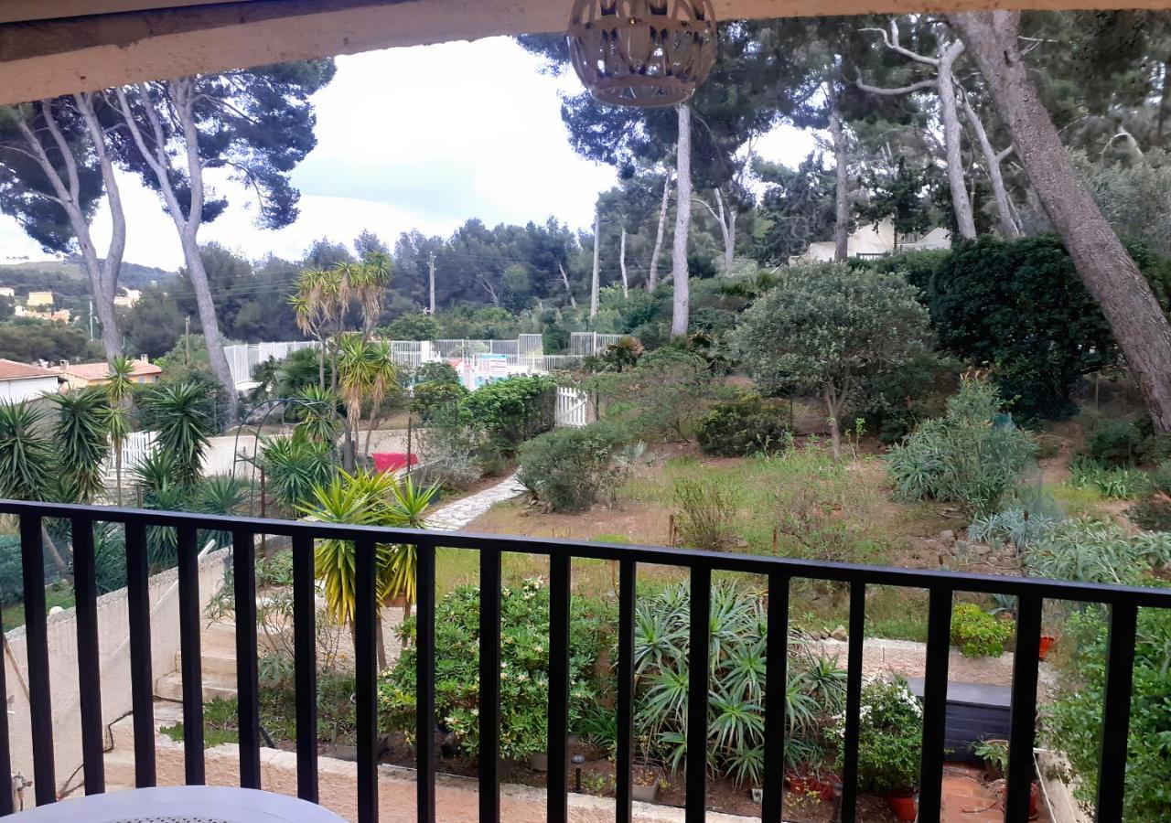 T1 Avec Piscine A 300M Des Plages Pour 4 Personnes - Residence Saint Elme La Seyne-sur-Mer Buitenkant foto